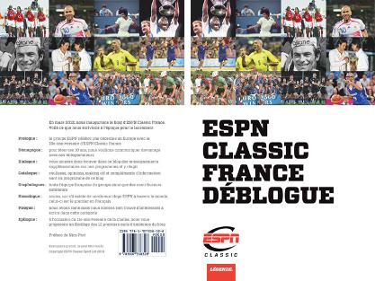 ESPN Classic France Blog Book Cover 