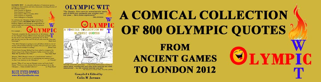 Olympic Wit quotes book by Colin M Jarman 