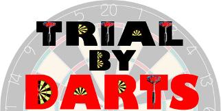 trial by darts tv skills test challenge game show logo