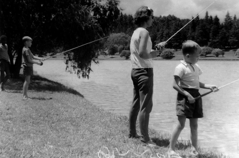 Colin Jarman fishing Malawi Africa