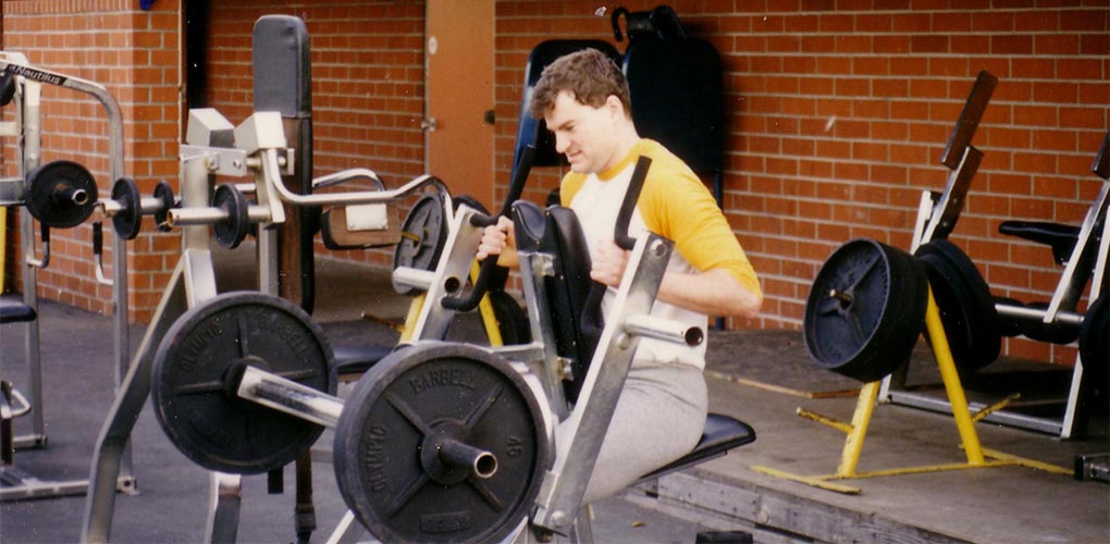 Colin working out at LA Rams Park Anaheim. 