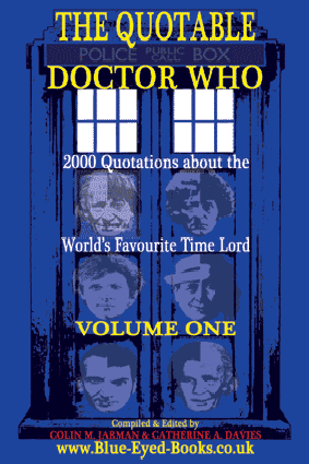 Dr Who quotes book - Quotable Doctor Who quote quotations 